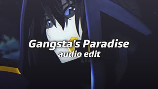 gangsta's paradise - coolio feat. lv [audio edit] - no copyright music