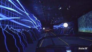 [4K] Test Track 2.0 Ride - Futuristic TRON-Like Ride - EpCot - Walt Disney World