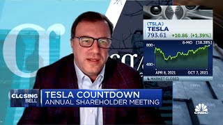Counting down to Tesla's annual shareholder meeting