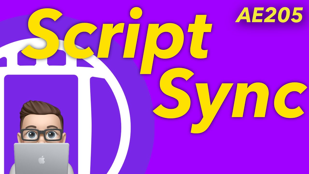 Ae205 Intro To Avid Scriptsync Youtube