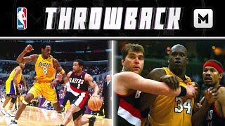 RARE Blazers vs Lakers Highlights Jan 22nd 2000 | NBA THROWBACK