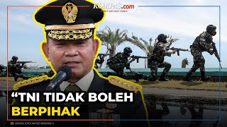 Jelang Tahun Politik, KSAD Dudung Abdurachman Minta TNI AD Bersikap Netral