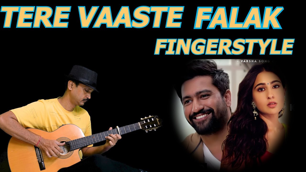 Tere Vaste Falak Se Main Chand Launga Fingerstyle Cover - YouTube