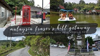 fraser's hill malaysia 3d2n trip! first flight overseas since covid ✈️ [travel with me]