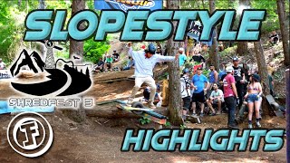 Onewheel Trick Comp In The Woods!? | Shred Fest 3 Slopestyle Highlights