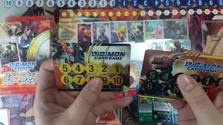 Digimon Card Game: ST7 and ST8 Box Opening