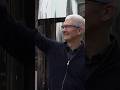 Apple CEO Tim Cook Celebrates Vision Pro Launch in NYC