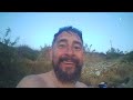 corfu karousades beach sunset swim june 2024