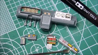 Aoshima 1:24 Back To The Future Delorean plamo build 7