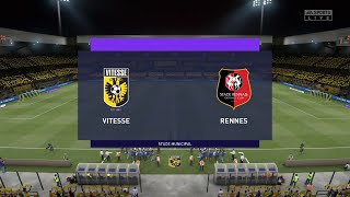 ⚽ Vitesse vs Rennes ⚽ | UEFA Europa Conference League (30/09/2021) | Fifa 21