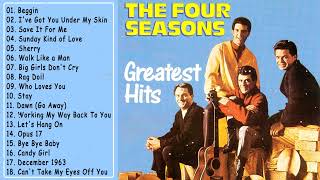Frankie Valli & The Four Seasons - Greatest Hits Full Album | Best of Frankie Valli Playlist