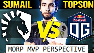 🔥  Liquid SUMAIL MVP Perspective vs OG - Morphling 100% K.O TOPSON MID DPC EU DreamLeague S15 DOTA 2