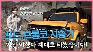 포드 브롱코 시승기…25년만에 돌아온 '야생마' 오프로드에서 제대로 만나봤습니다 2022 NEW FORD BRONCO l 씨카고 리얼 시승기