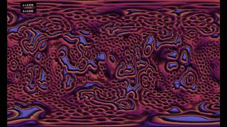 From space-time chaos to mazes in the Gray-Scott model on the sphere