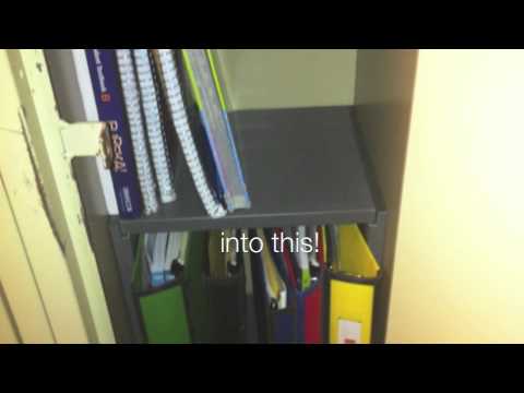 Locker Shelf Solutions - Organizing One Locker at a Time Locker Shelf Solutions - Organizing One Locker at a Time