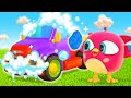 🔴  ¡A jugar con los coches infantiles! | Dibujos animados del Búho Hop Hop