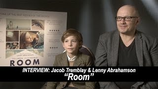 ROOM Exclusive Interview With Jacob Tremblay & Lenny Abrahamson (HD)