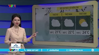 Dự báo thời tiết 6h15 - 20/03/2024 | Miền Bắc rét đến bao giờ? | VTVWDB