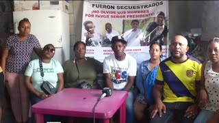 Se realiza un plantón por menores desaparecidos en Guayaquil