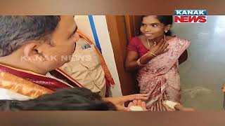 Education Minister Nityananda Gond Pays Surprise Visit To Nabarangpur's Adarsha Vidyalaya