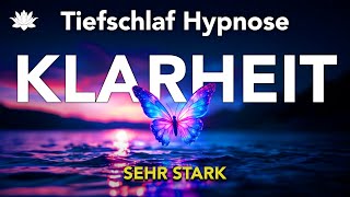 Tiefschlaf Hypnose 🛌 (Sehr Stark!!) 🌠 HEILUNG \u0026 TIEFER SCHLAF - Klarheit finden im Schlaf