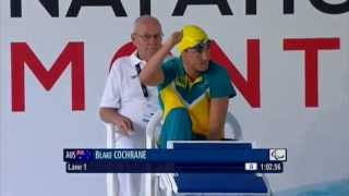 Swimming - men's 100m freestyle S8 - 2013 IPC Swimming World Championships Montreal