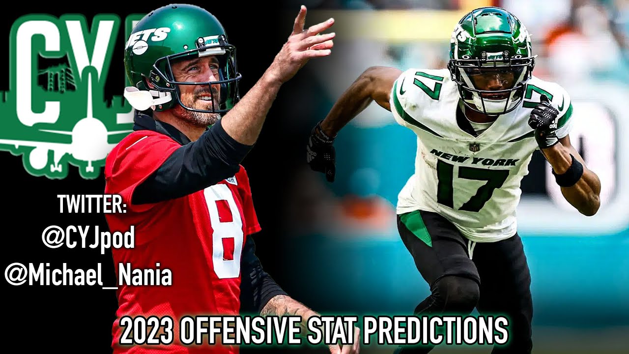 How Many TDs Will A-Rod Have? | 2023 NY Jets Offensive Stat Predictions ...