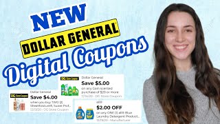 Dollar General Couponing - New Digital Coupons, CLIP NOW!!!