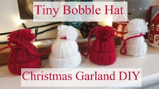 Christmas Garland Miniature HATS