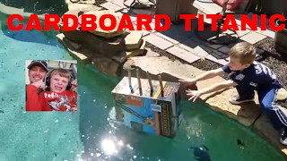 Sebastian's Toy Review CARDBOARD TITANIC