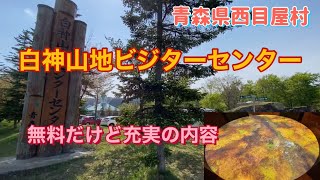 青森県西目屋村　白神山地ビジターセンター　なんとAdmission Free！