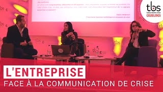 Conférence #9 : L'entreprise face à la communication de crise