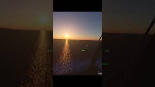 CLHD - F-35C Sunset Carrier Landing