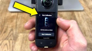 Insta360 X3: How to Reset Gyro Calibration