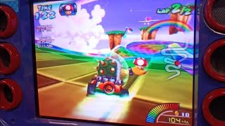 マリオカートアーケードグランプリ タイムアタック レインボーダウンヒル逆走