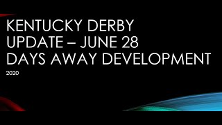 Kentucky Derby Update June 28 - Days Away Between Starts