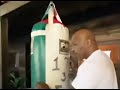 Mike tyson explains why he has numbers on the punch bag
