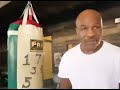 Mike tyson explains why he has numbers on the punch bag