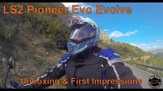 LS2 Pioneer EVO Evolve - Unboxing \u0026 First Impressions