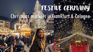 FESTIVE GERMANY : Frankfurt \u0026 Cologne's famous Christmas markets 德國法蘭克福和科隆的夢幻聖誕市集｜EMILY in NL 愛蜜莉在荷蘭