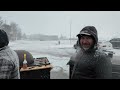 bogline smokeshow fundraiser bbq event in parkhill ontario stickburners in the snow