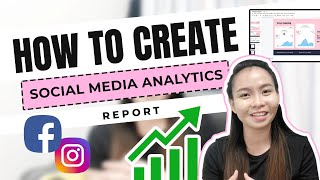 How to Create Social Media Analytics Report (FACEBOOK and INSTAGRAM) [CC English Subtitle]