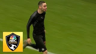 Miguel Almiron gives Magpies late lead v. Crystal Palace | Premier League | NBC Sports