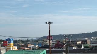 【防災無線レポNo.18-5】静岡県牧之原市　17時「うみ・そら・みどり 牧之原(ビブラフォンver)」