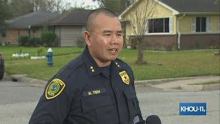 HPD gives update on gunfight between officers and a suspect in northeast Houston