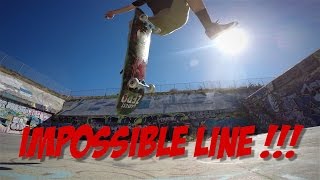 IMPOSSIBLE SKATEBOARDING LINE !!! GARRETT HILL