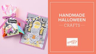 Handmade Halloween Crafts | DIY Cards, Gift Tags & Treat Bags with Spooky Sweet Suite