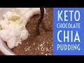 Low Carb / Keto Chocolate Chia Pudding