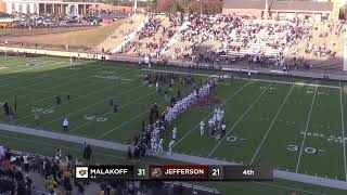 Jefferson Bulldogs vs Malakoff Tigers