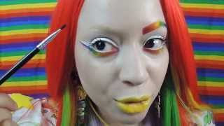 Makeup Tutorial- Rainbow Eyebrows
